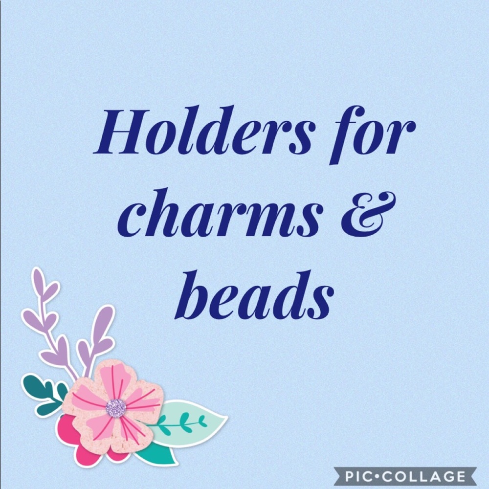 Brighton holders for charms & beads